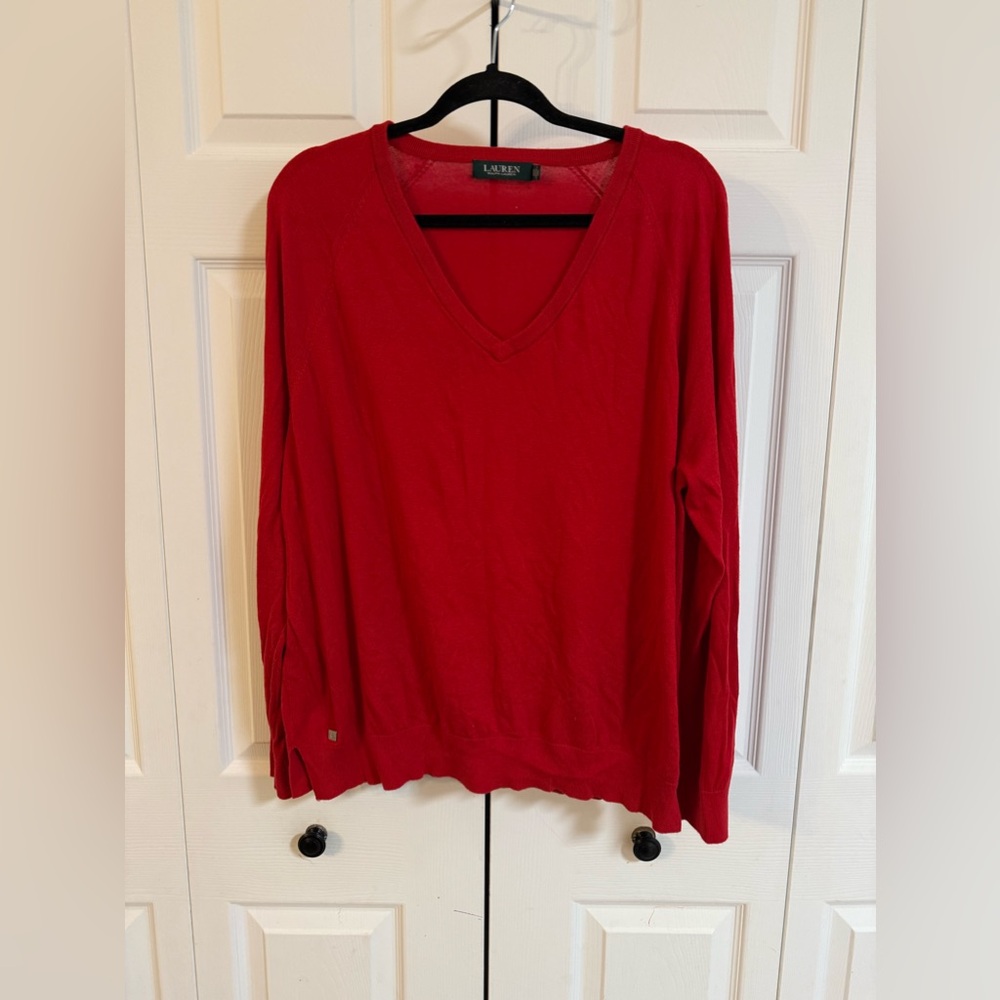 Ralph Lauren silk blend sweater size XL